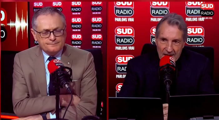 J’étais l’invité de Sud Radio – 3 février 2025